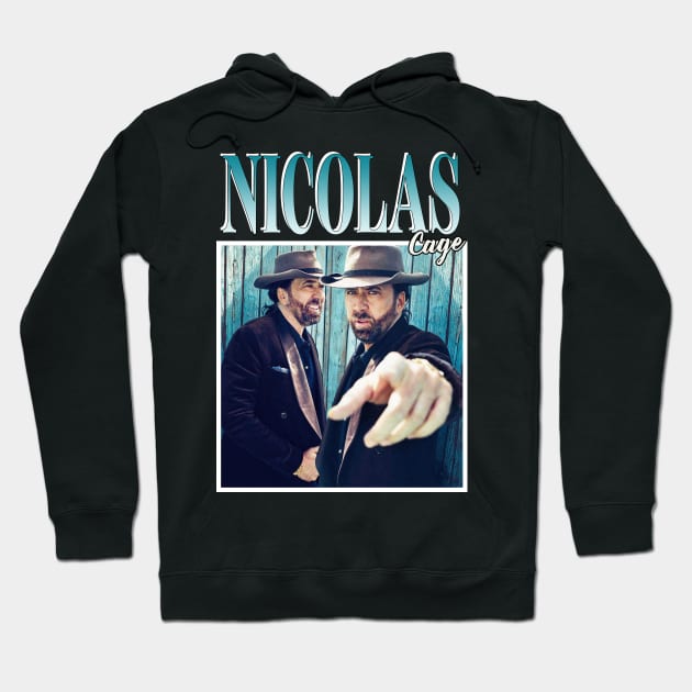 Nicolas Cage Hoodie by TeesBySilvia